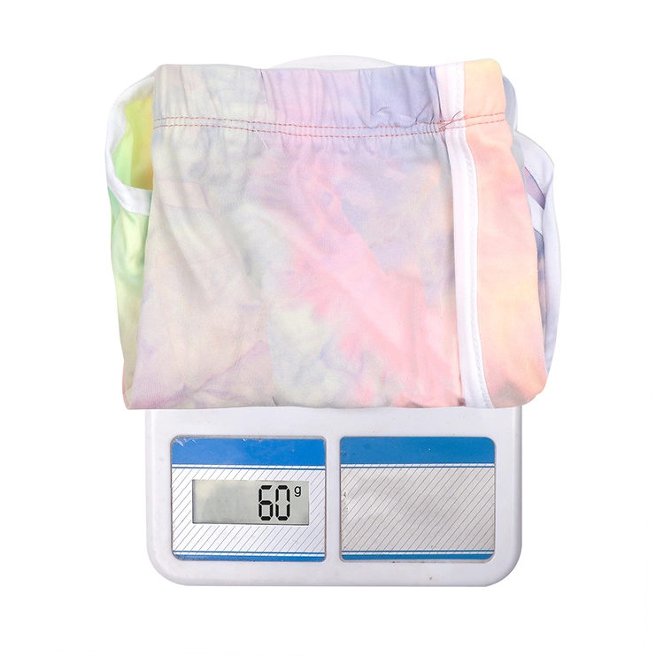 Tie Dye Sports Shorts Summer Elastic Drawstring Patchwork Soft Women Animal Print Shorts for Girls Female Lady Casual Slim Hot S