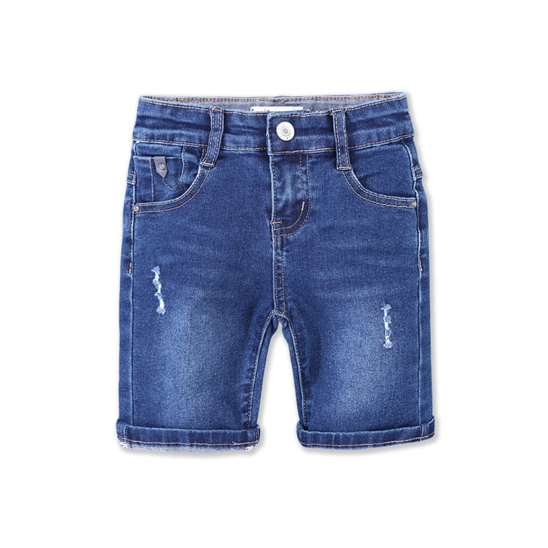 2022 Summer Kid Girl Solid Blue Jean Short Casual Girl Denim Hot Shorts