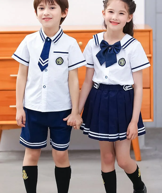 Source Manufacturer Pleated Skirts for Girls 2021 School Uniform for Primary and Junior High Schools/Low Price Wholesale Class Uniform