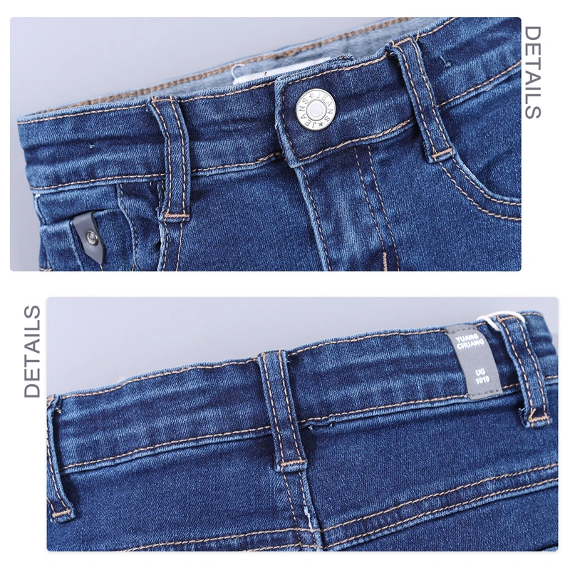 2022 Summer Kid Girl Solid Blue Jean Short Casual Girl Denim Hot Shorts