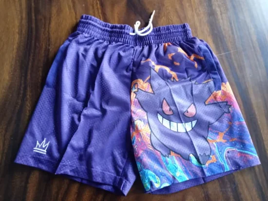 Moda Streetwear Akatsuki Itachi Pantalones cortos personalizados para hombres y niños